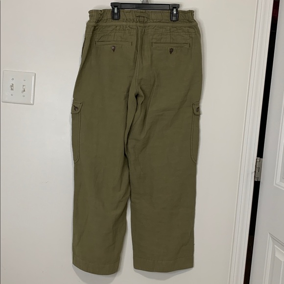 FREE PEOPLE Park Ave Pants Adventurer Army Green - Picture 9 of 12